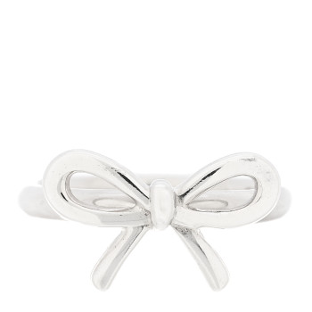 TIFFANY Sterling Silver Bow Ring 48 4.5 TIFFANY Sterling Silver Bow Ring 48 4.5