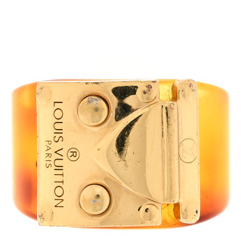 LOUIS VUITTON Lock Me Ring M Ecaille LOUIS VUITTON Lock Me Ring M Ecaille