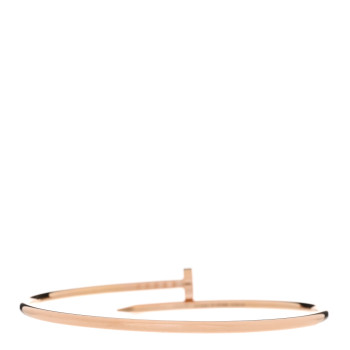 CARTIER 18K Pink Gold Small Juste Un Clou Bracelet 18