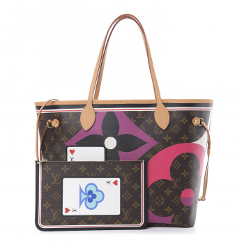 LOUIS VUITTON Monogram Game On Neverfull MM LOUIS VUITTON Monogram Game On Neverfull MM