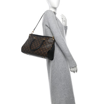 LOUIS VUITTON Monogram Pallas Black