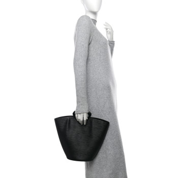 LOUIS VUITTON Epi Noctambule Black