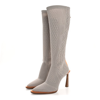 FENDI36ボトムス FENDI Technical 3D Mesh FFrame Tall Boots 37 Folk 1645532