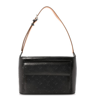 LOUIS VUITTON Mat Monogram Allston Black