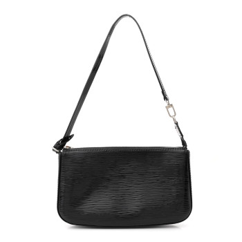 LOUIS VUITTON Electric Epi Pochette Accessories NM Black