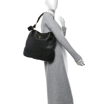 PRADA Cervo Antik Hobo Bosco
