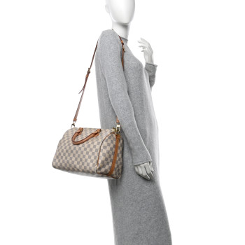 LOUIS VUITTON Damier Azur Speedy Bandouliere 30