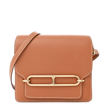 HERMES Evercolor Mini Sac Roulis Gold