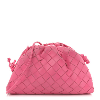 BOTTEGA VENETA Nappa Intrecciato The Mini Pouch Ribbon