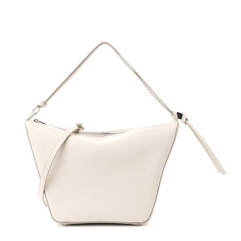 LOEWE Calfskin Mini Hammock Hobo Soft White