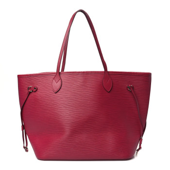 LOUIS VUITTON Epi Neverfull MM Fuchsia