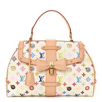 LOUIS VUITTON Monogram Multicolor Murakami Eye Love You White