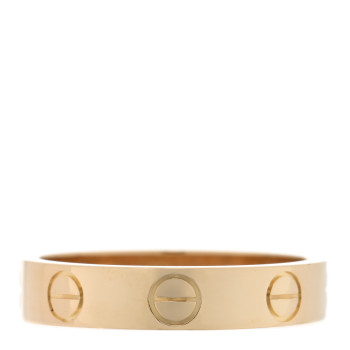 CARTIER 18K Yellow Gold 3.5mm LOVE Wedding Band Ring 48 4.5
