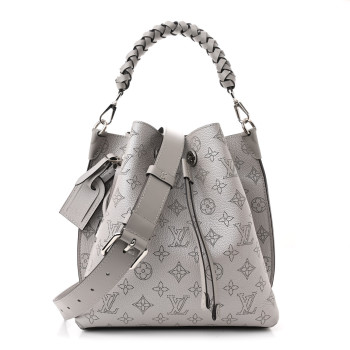 LOUIS VUITTON Metallic Mahina Muria Gris Souris