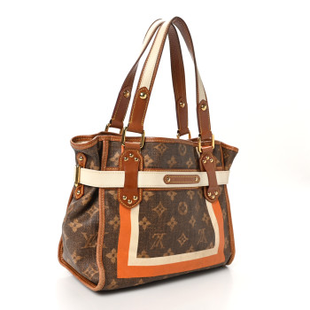 LOUIS VUITTON Monogram Rayures Tisse Sac PM