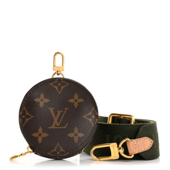 LOUIS VUITTON Monogram Multi Pochette Accessories Bandouliere Shoulder Strap Kaki