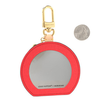 LOUIS VUITTON LV X TM Monogram Cerises Mini Mirror Bag Charm