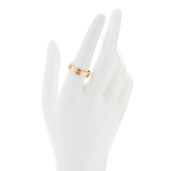 CARTIER 18K Yellow Gold 5.5mm LOVE Ring 58 8.5