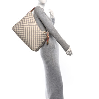 LOUIS VUITTON Damier Azur Slouchy MM
