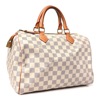 LOUIS VUITTON Damier Azur Speedy 30