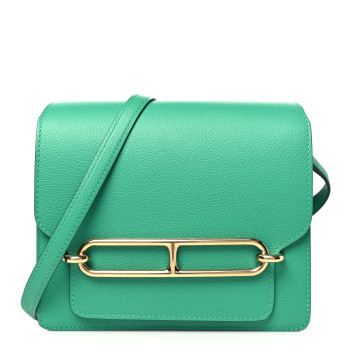 HERMES Evercolor Mini Sac Roulis Menthe