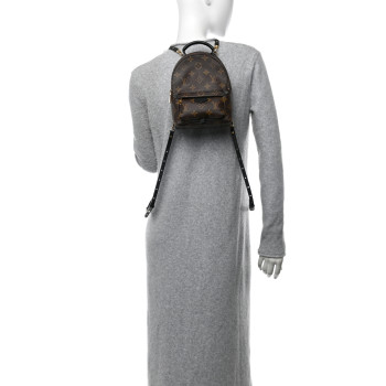 LOUIS VUITTON Monogram Palm Springs Backpack Mini