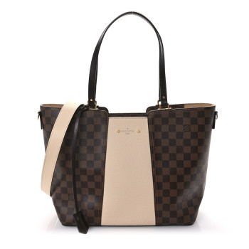 LOUIS VUITTON Damier Ebene Jersey Creme