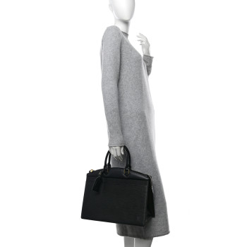 LOUIS VUITTON Epi Riviera Black