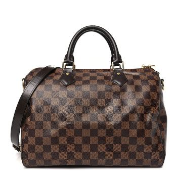 LOUIS VUITTON Damier Ebene Speedy Bandouliere 30
