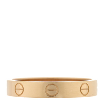 CARTIER 18K Yellow Gold 3.5mm LOVE Wedding Band Ring 57 8