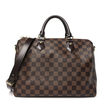 LOUIS VUITTON Damier Ebene Speedy Bandouliere 30