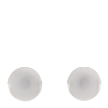 MIKIMOTO 18K White Gold Akoya Cultured Pearl 8-8.5mm Stud Earrings