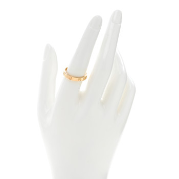 CARTIER 18K Yellow Gold 3.5mm LOVE Wedding Band Ring 57 8
