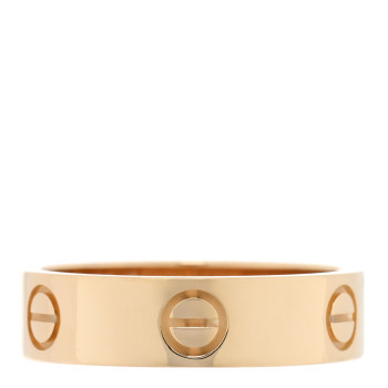 CARTIER 18K Yellow Gold 5.5mm LOVE Ring 58 8.5