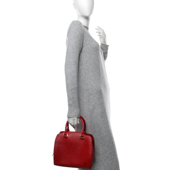 LOUIS VUITTON Epi Pont-Neuf Castillan Red