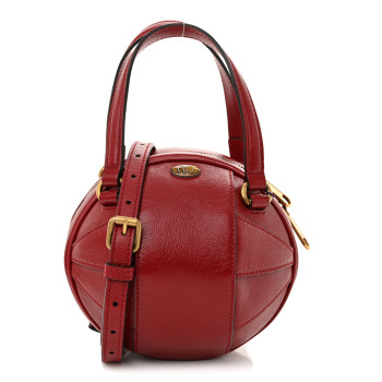 GUCCI Piuma Lux Energy Mini Tifosa Basketball Shaped Shoulder Bag Romantic Cerise