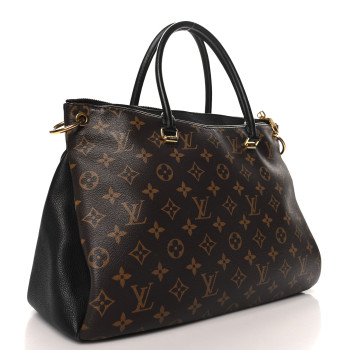 LOUIS VUITTON Monogram Pallas Full Black