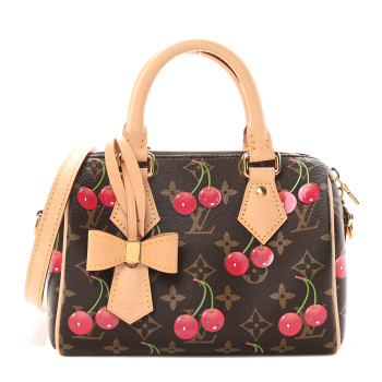 LOUIS VUITTON LV X TM Monogram Cerises Speedy Bandouliere 20