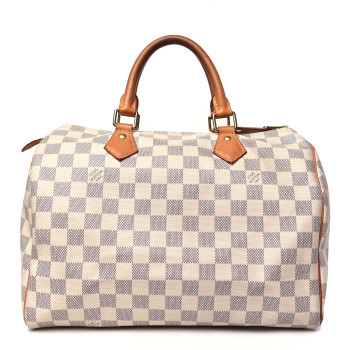 LOUIS VUITTON Damier Azur Speedy 30
