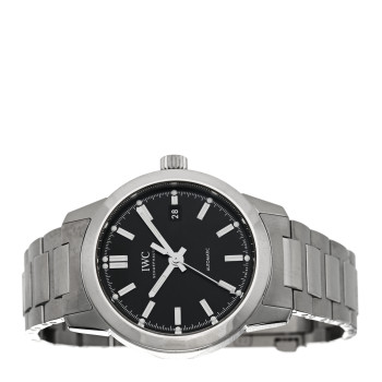 IWC Stainless Steel 40mm Ingenieur Automatic Watch Black IW357002