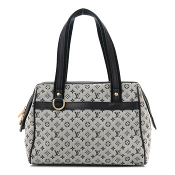 LOUIS VUITTON Mini Monogram Josephine PM Blue
