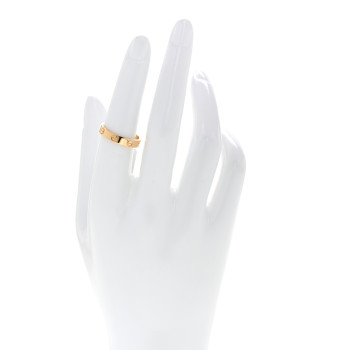 CARTIER 18K Yellow Gold 3.5mm LOVE Wedding Band Ring 53 6.5