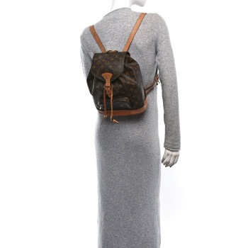 LOUIS VUITTON Monogram Montsouris MM Backpack