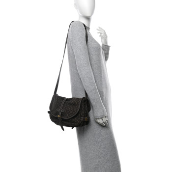 LOUIS VUITTON Monogram Idylle Saumur MM Fusain