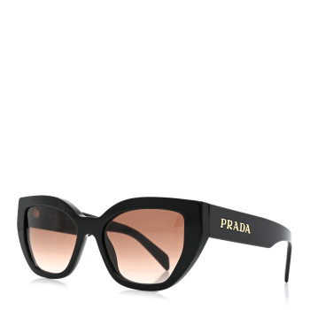 PRADA Acetate Sunglasses SPR A09 Black