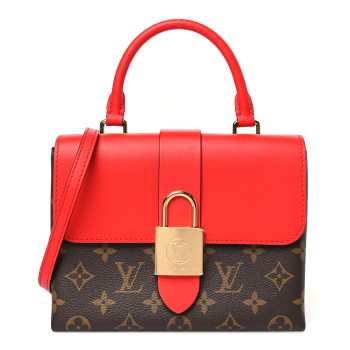 LOUIS VUITTON Monogram Locky BB Coquelicot