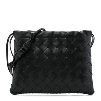 BOTTEGA VENETA Nappa Intrecciato Small Dustbag Black