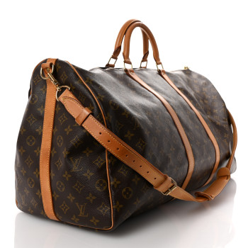 LOUIS VUITTON Monogram Keepall Bandouliere 60