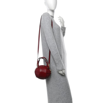 GUCCI Piuma Lux Energy Mini Tifosa Basketball Shaped Shoulder Bag Romantic Cerise