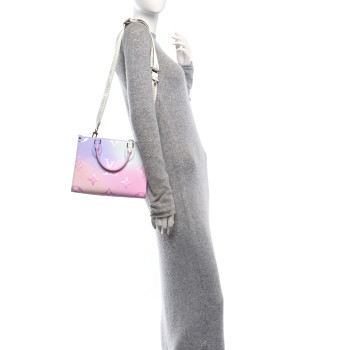 LOUIS VUITTON Monogram Giant Spring In The City Onthego PM Sunrise Pastel